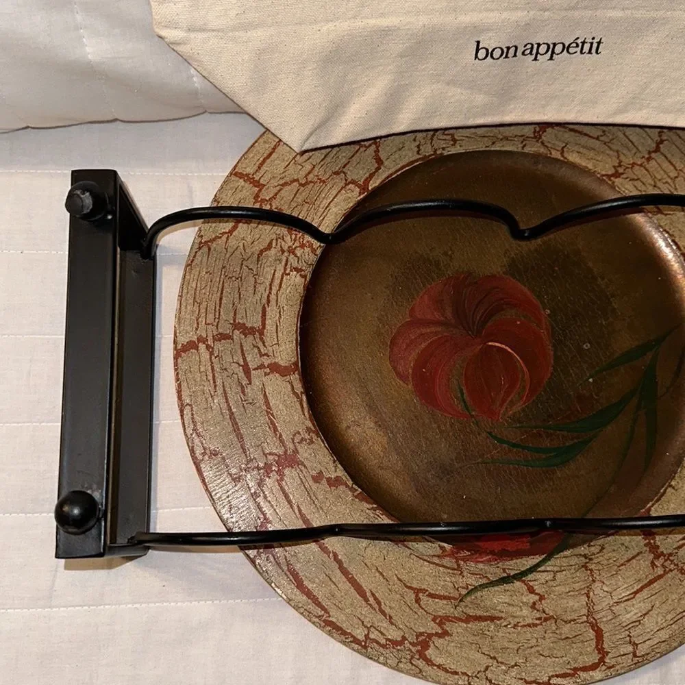Metal Wine Rack 4 Bottle Holder